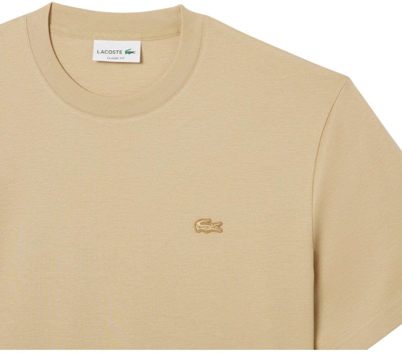 Lacoste Heren T-shirt Bruin