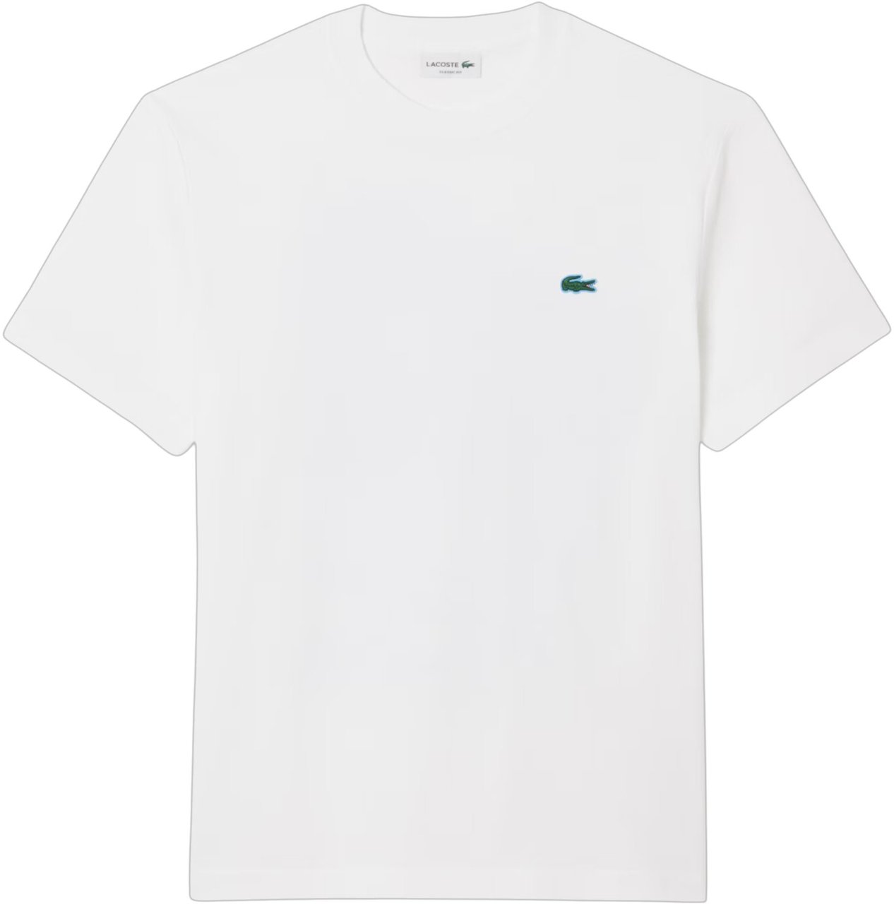 Lacoste Heren T-shirt Wit