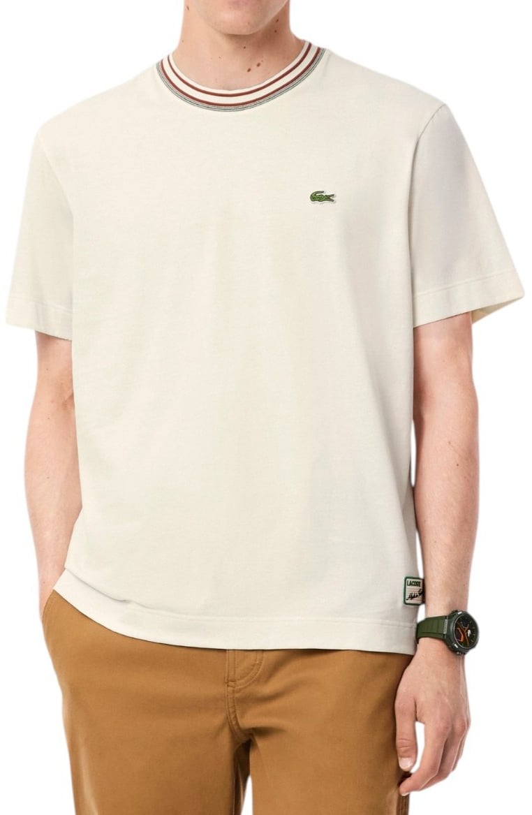 Lacoste Heren T-shirt Bruin
