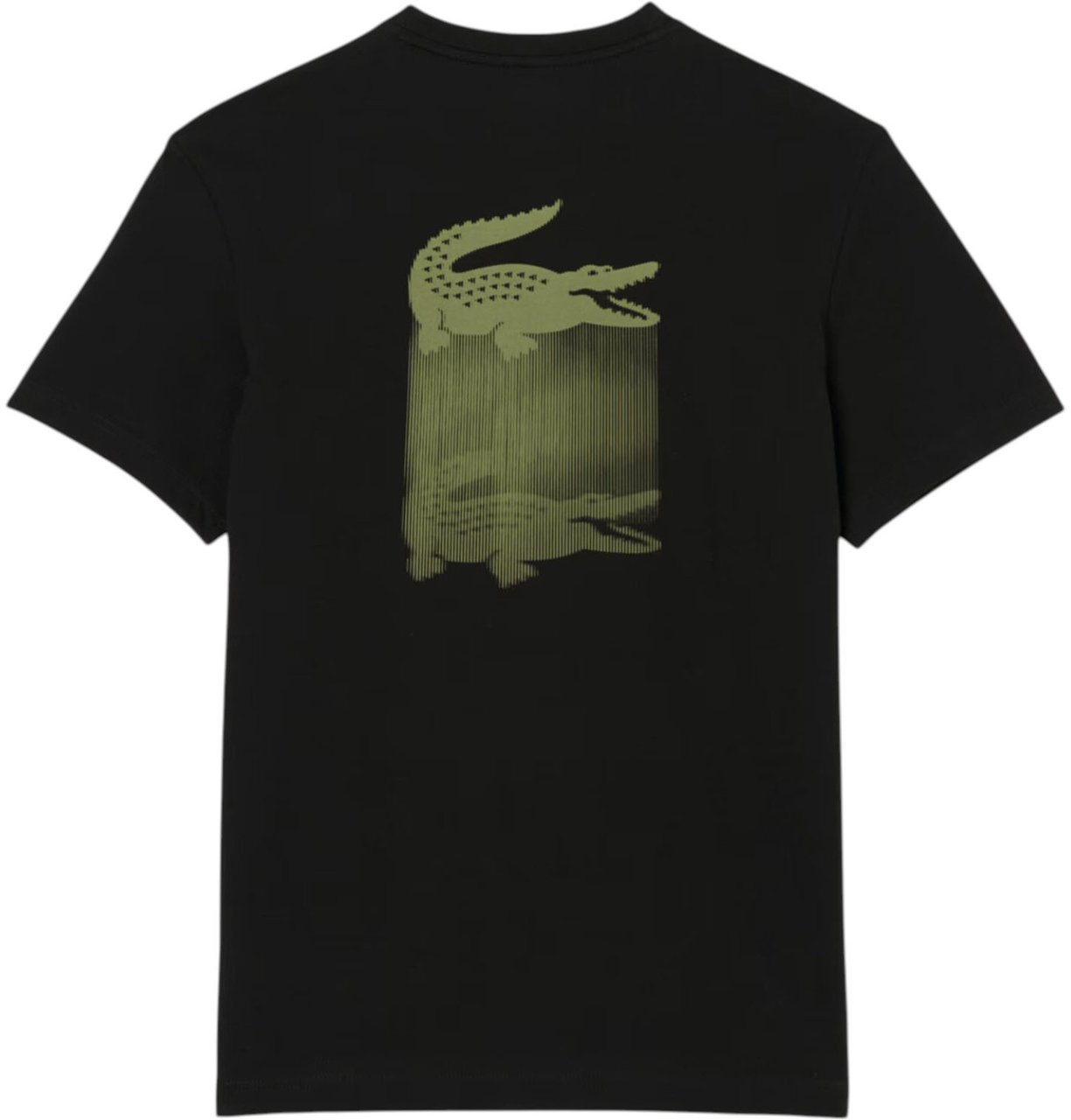 Lacoste Heren T-shirt Zwart