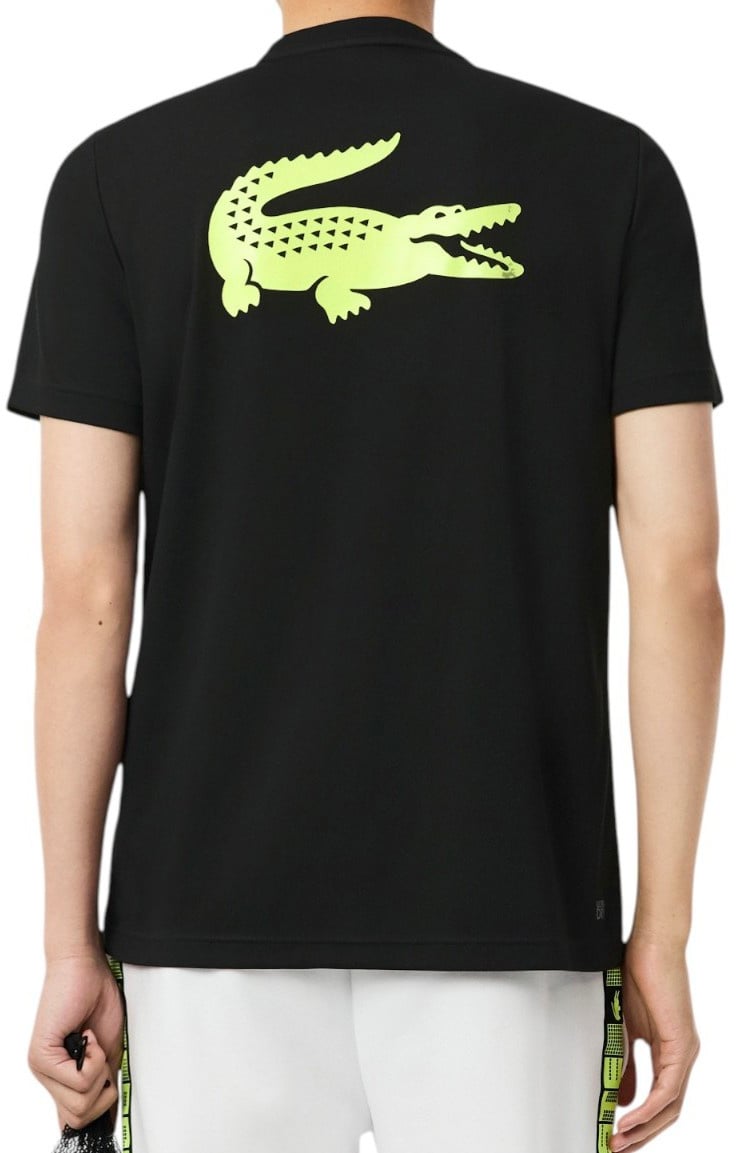 Lacoste Heren T-shirt Zwart