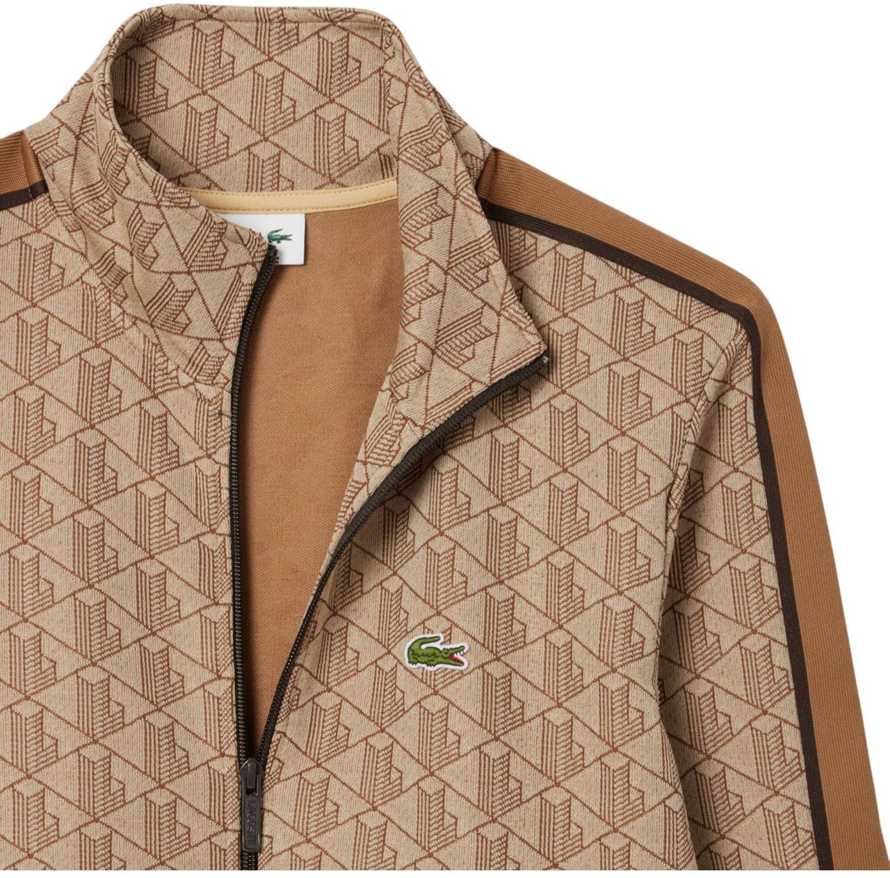 Lacoste Heren Vest Bruin