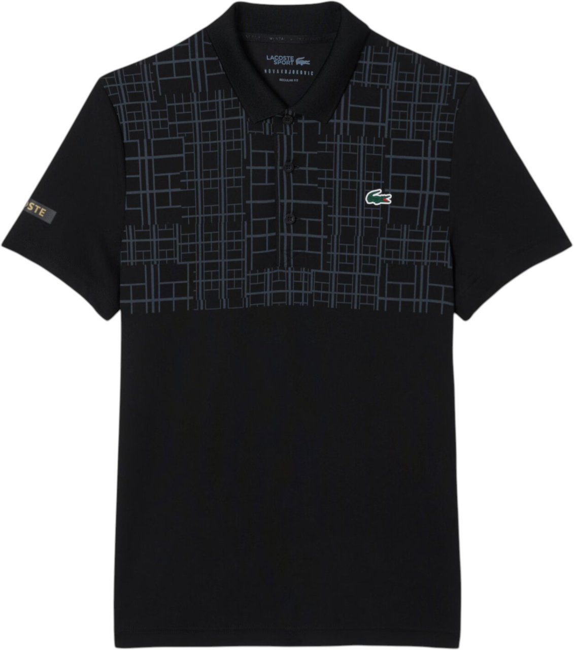 Lacoste Heren Polo Zwart