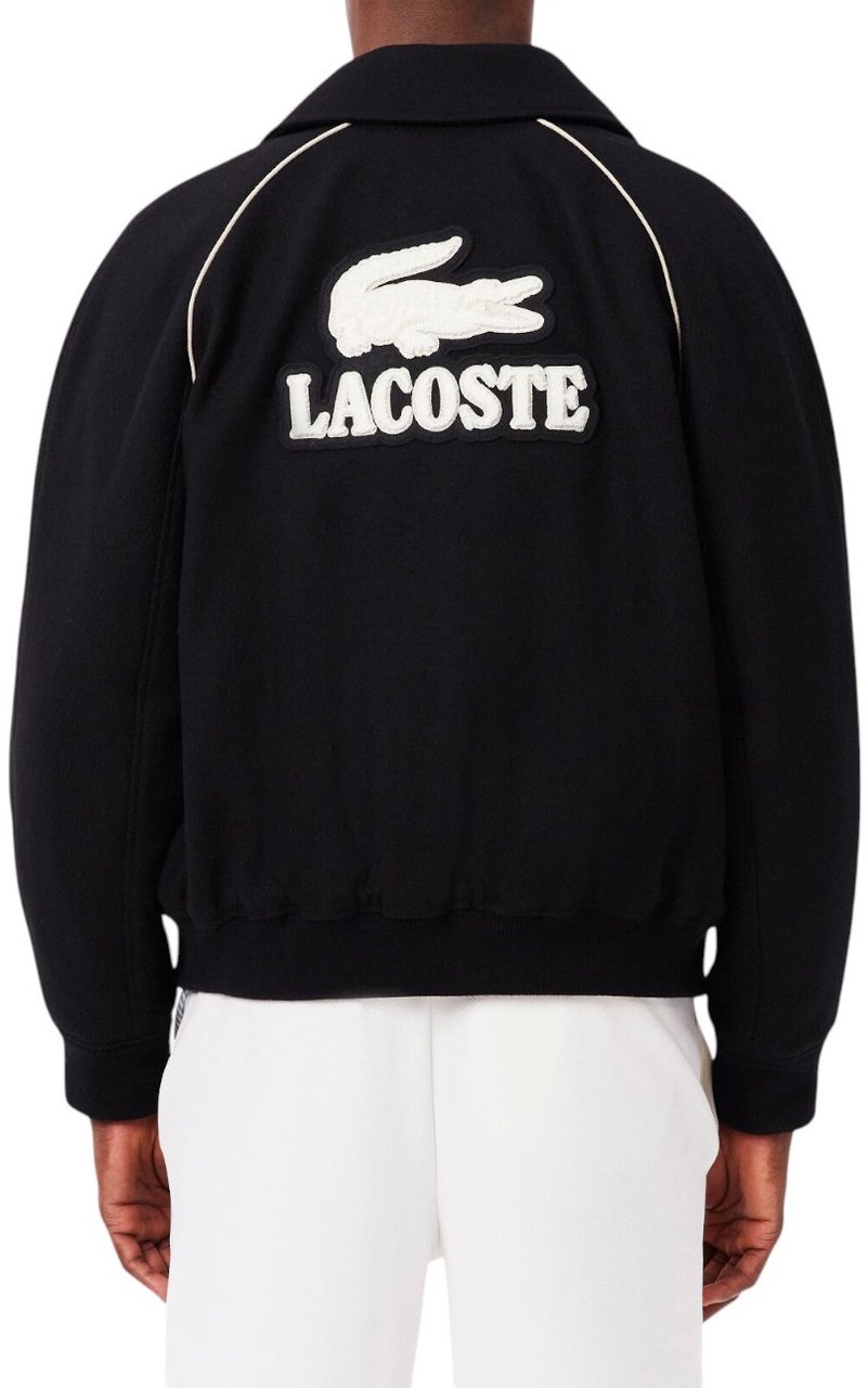 Lacoste Heren Jas Zwart
