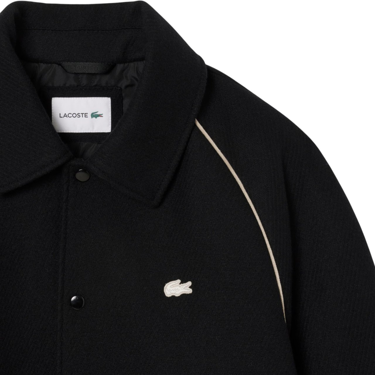 Lacoste Heren Jas Zwart