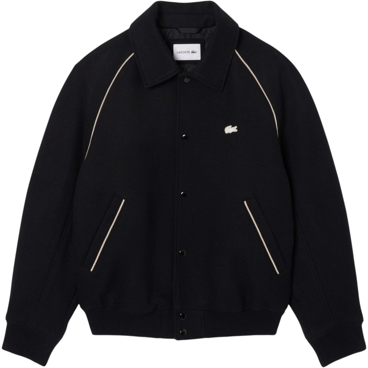 Lacoste Heren Jas Zwart