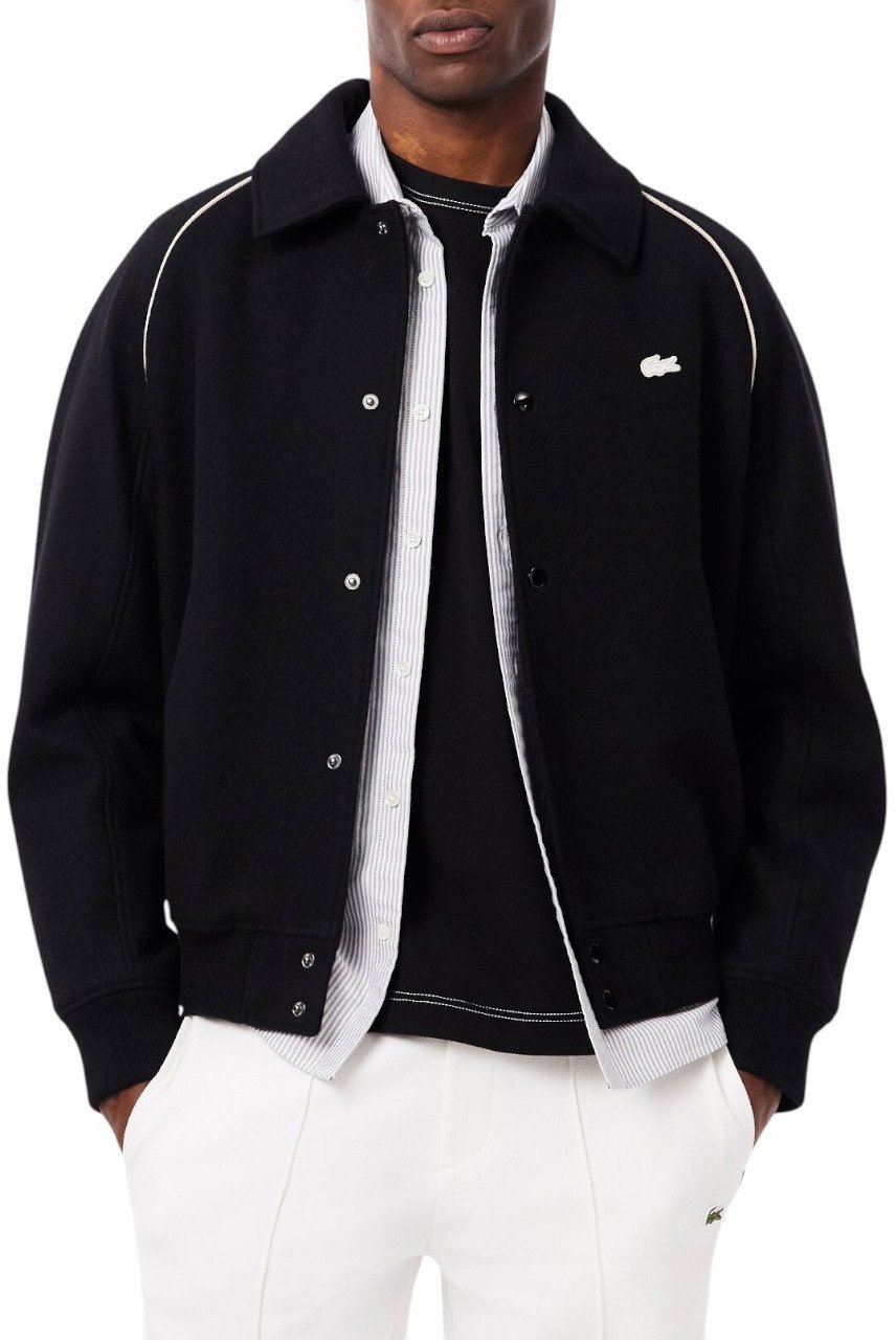 Lacoste Heren Jas Zwart