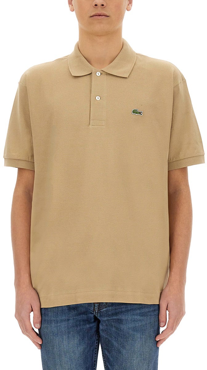 Lacoste CLASSIC POLO. Beige