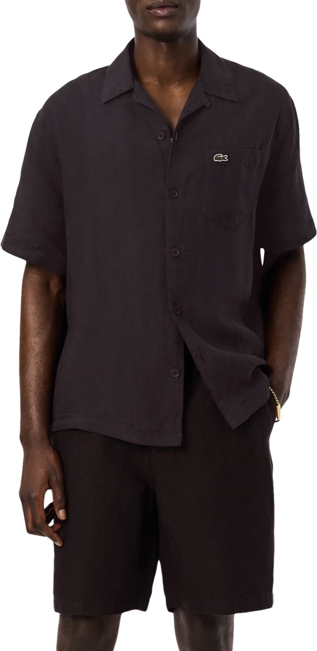 Lacoste Shirts Marrone Bruin