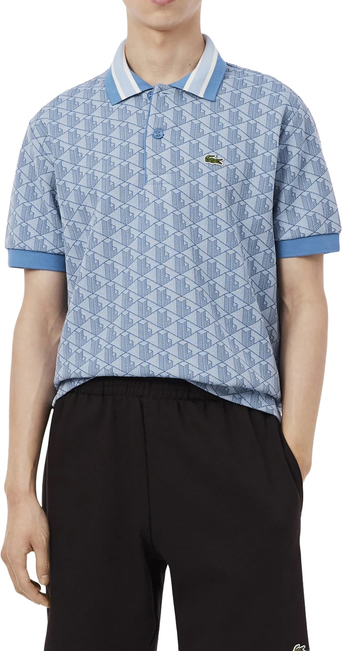 Lacoste T-Shirts And Polos Azzurro Lichtblauw