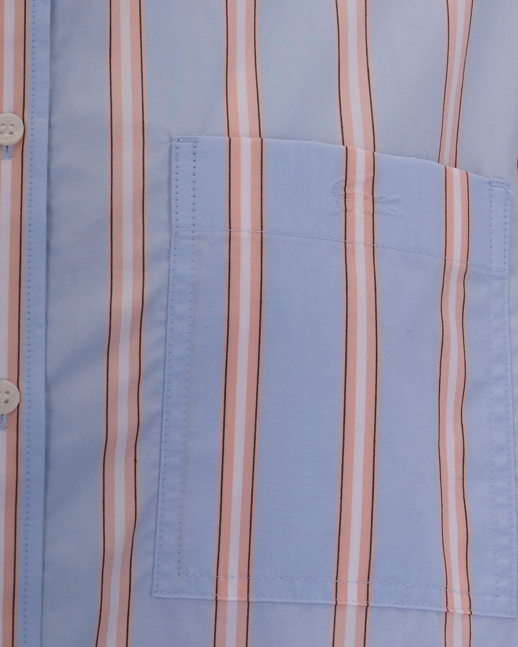 Lacoste Shirts Chambray/Miami-White-Blac Lichtblauw