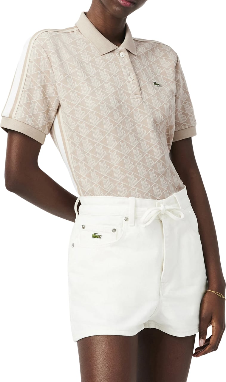 Lacoste T-Shirts And Polos Beige Beige