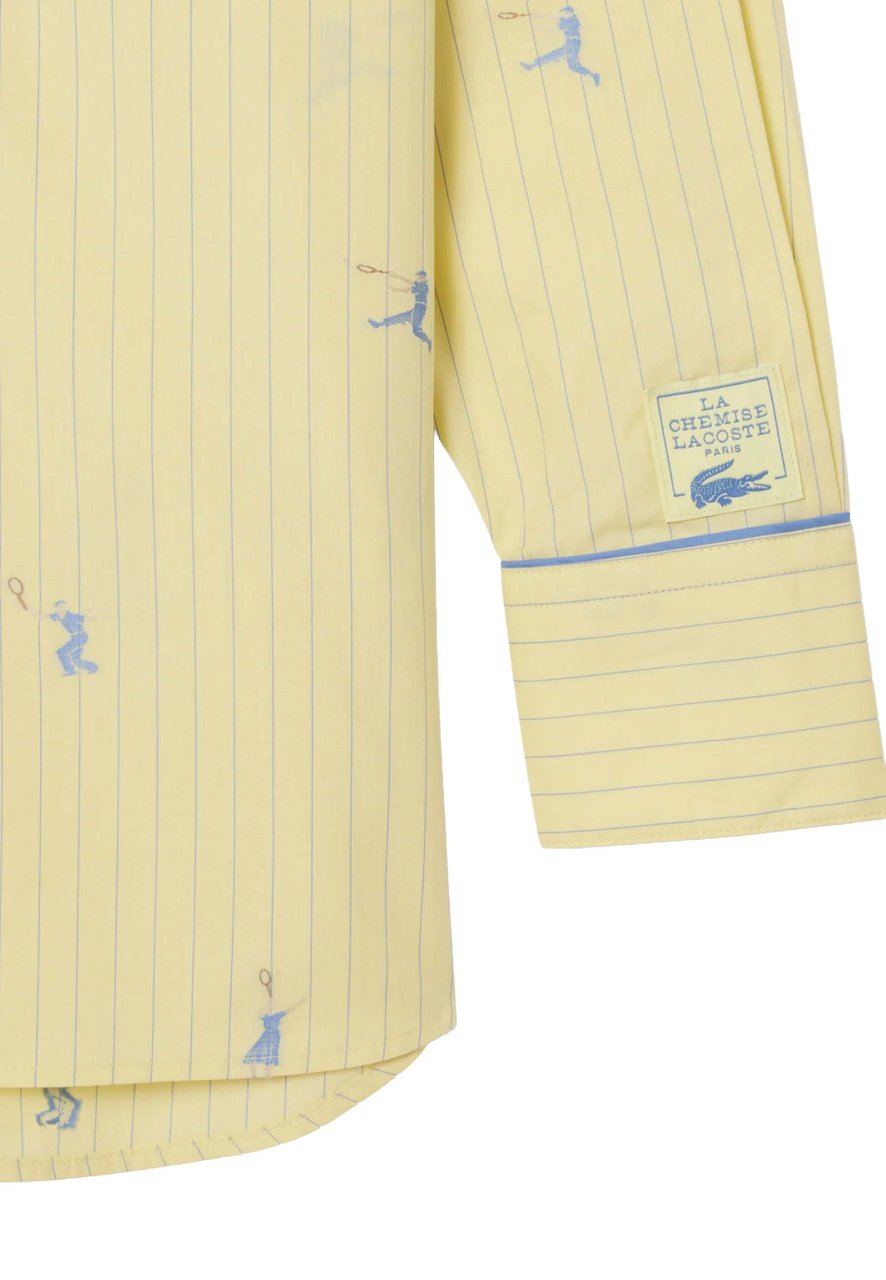 Lacoste Shirts Giallo Geel