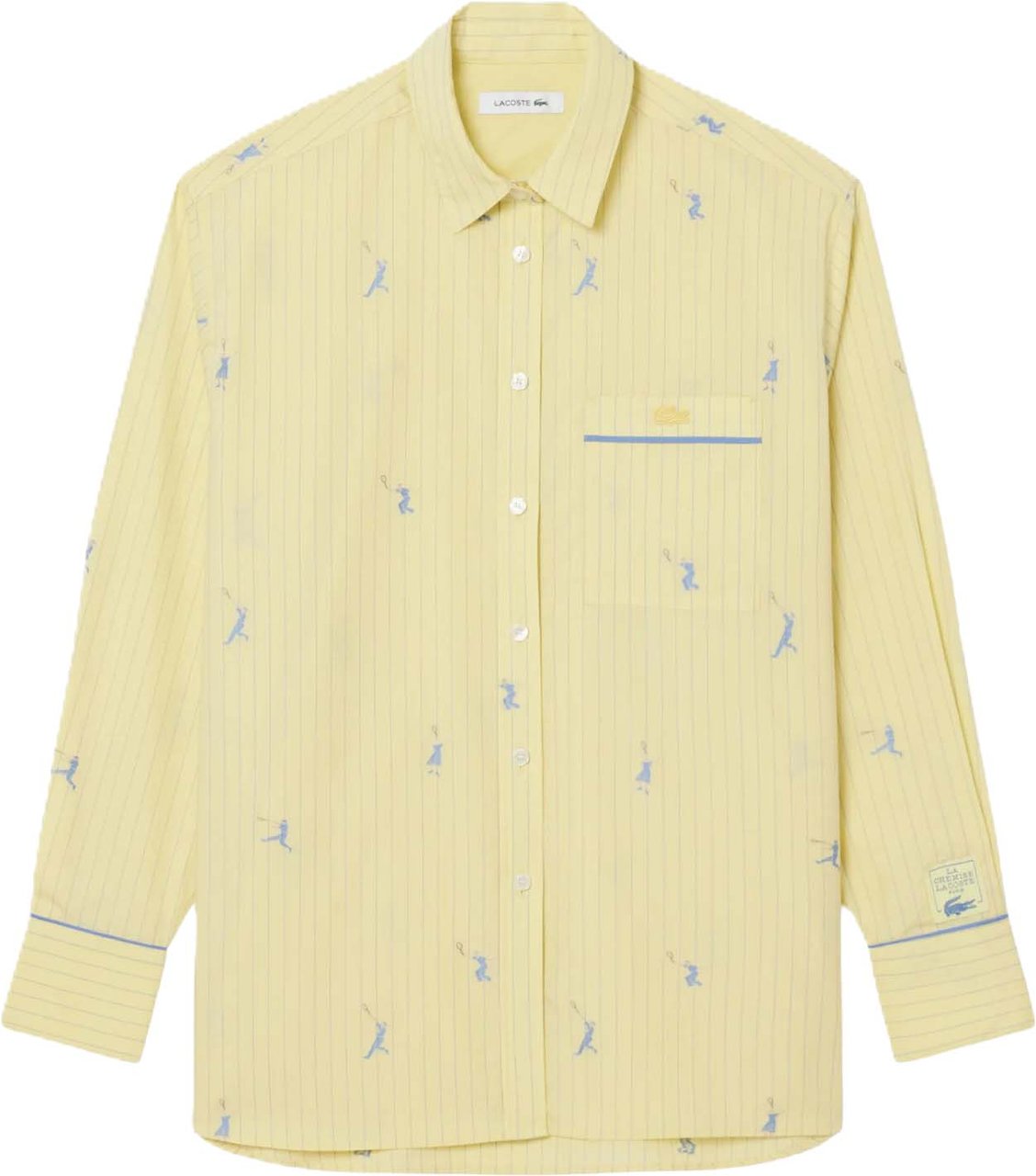 Lacoste Shirts Giallo Geel