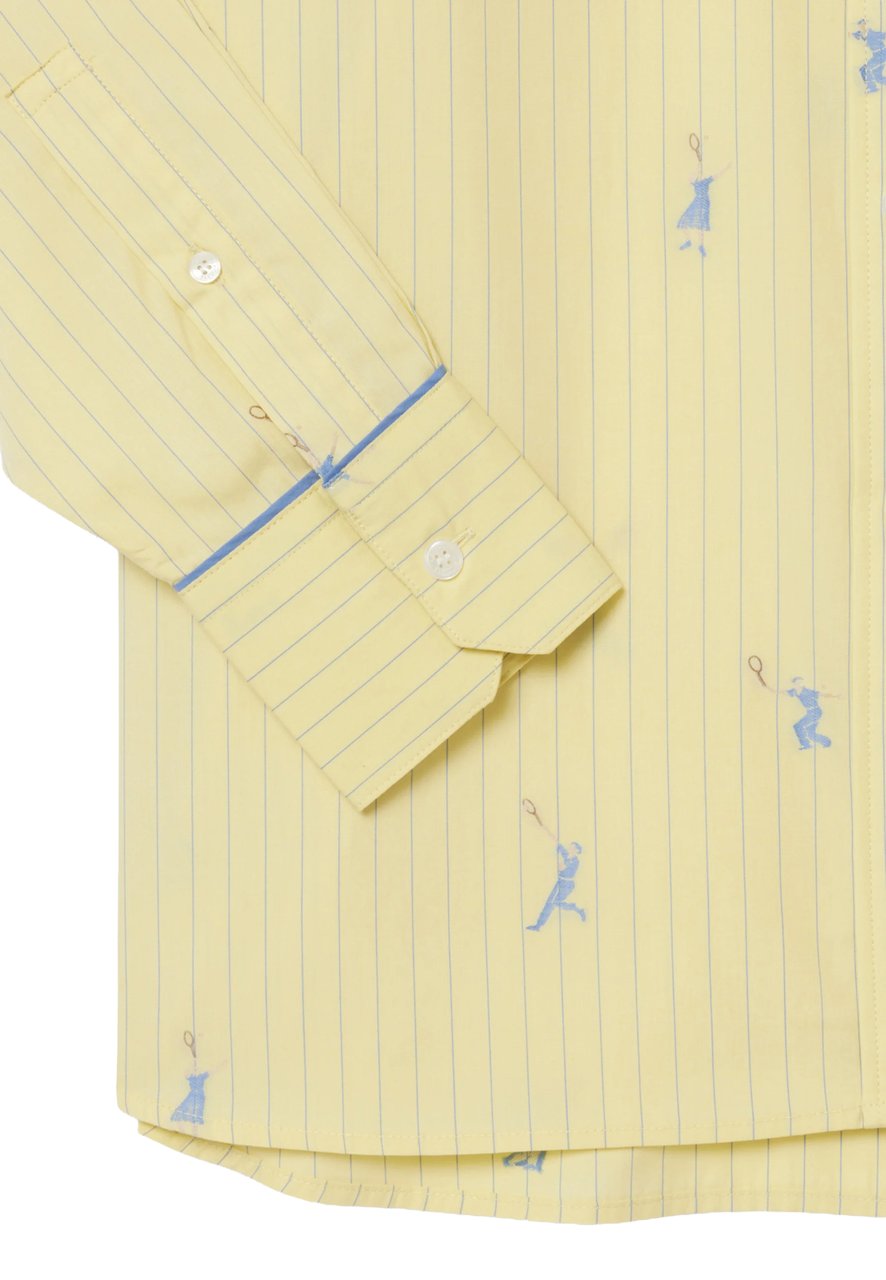 Lacoste Shirts Giallo Geel