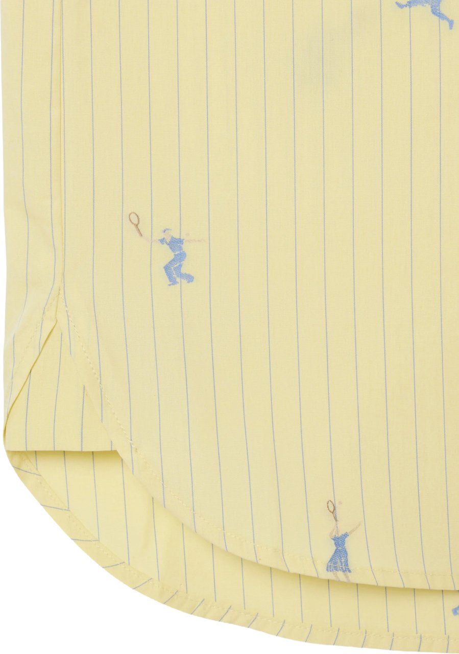 Lacoste Shirts Giallo Geel