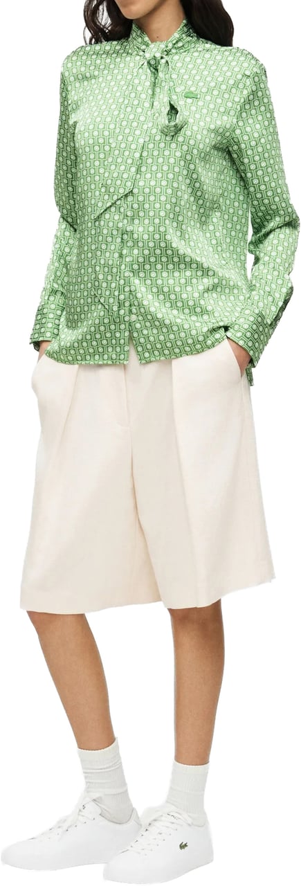 Lacoste Shirts Verde Lime