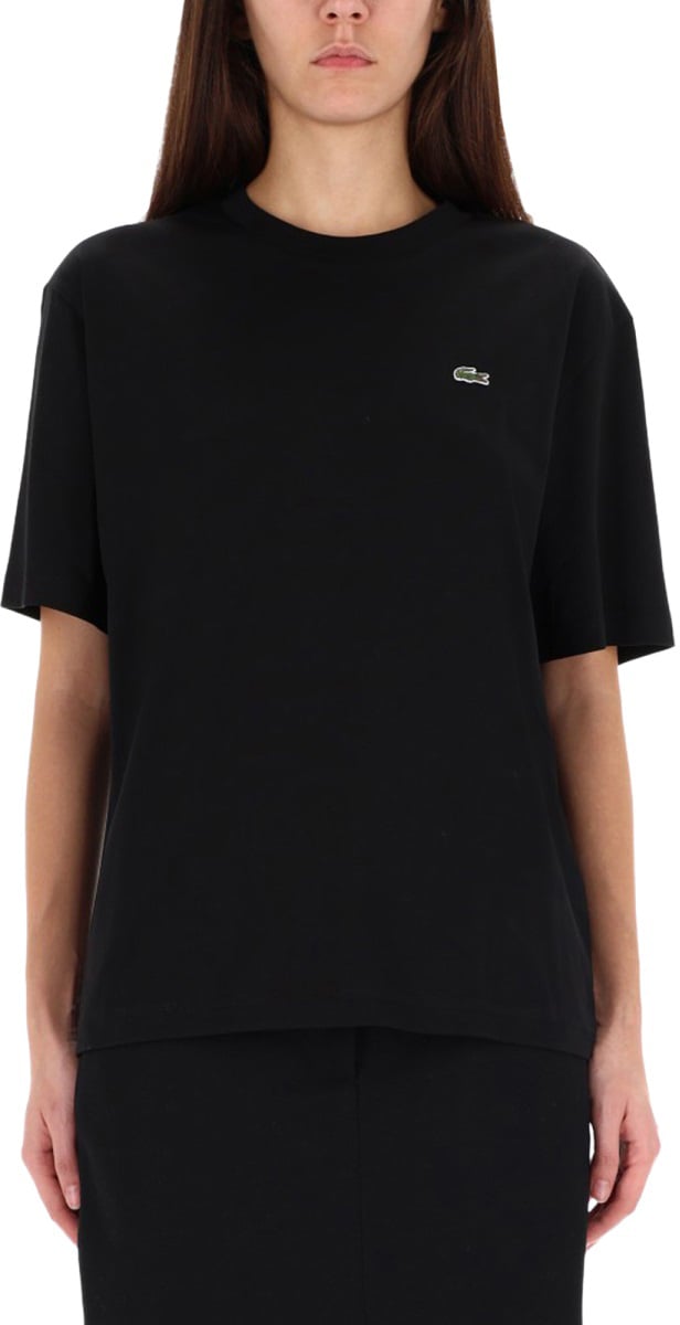 Lacoste T-SHIRT WITH LOGO Zwart