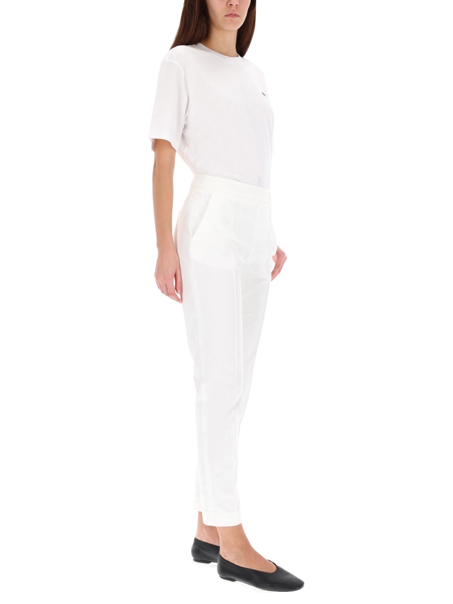 Lacoste T-SHIRT WITH LOGO Wit