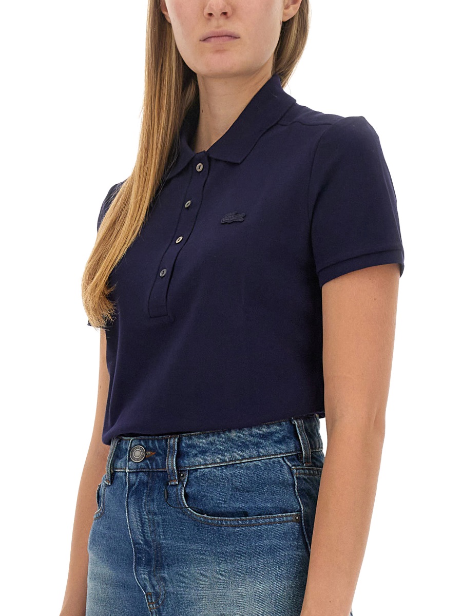 Lacoste POLO WITH LOGO Blauw