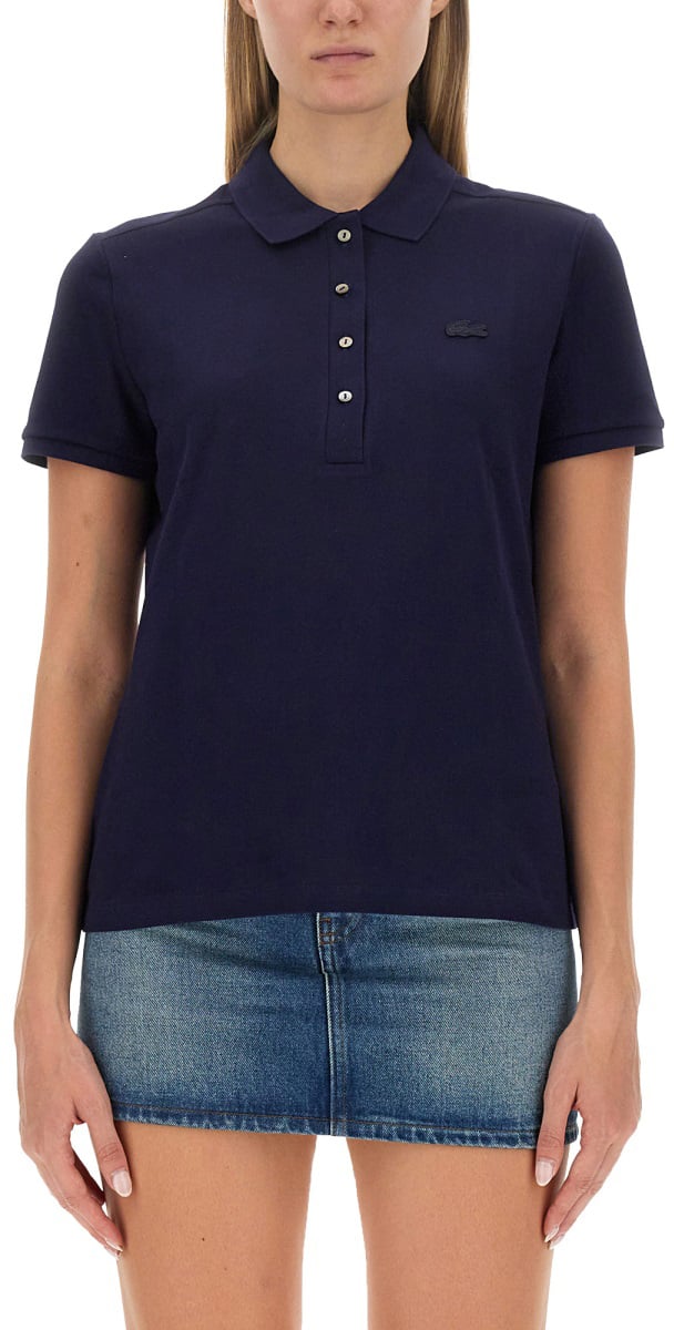 Lacoste POLO WITH LOGO Blauw