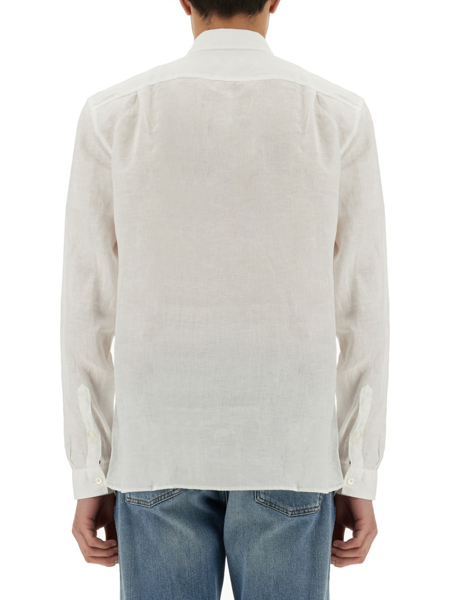 Lacoste SHIRT WITH LOGO Wit