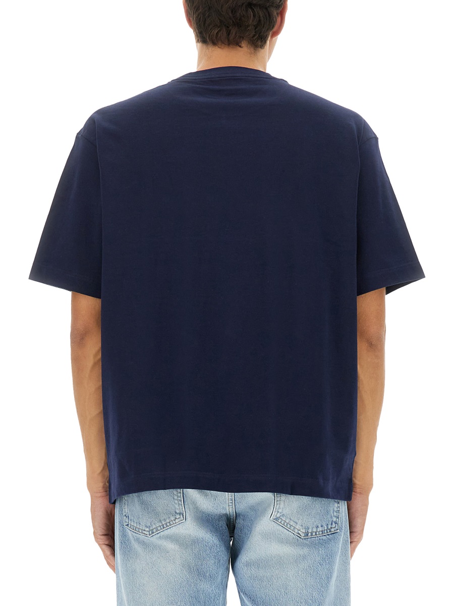 Lacoste T-SHIRT WITH LOGO Blauw