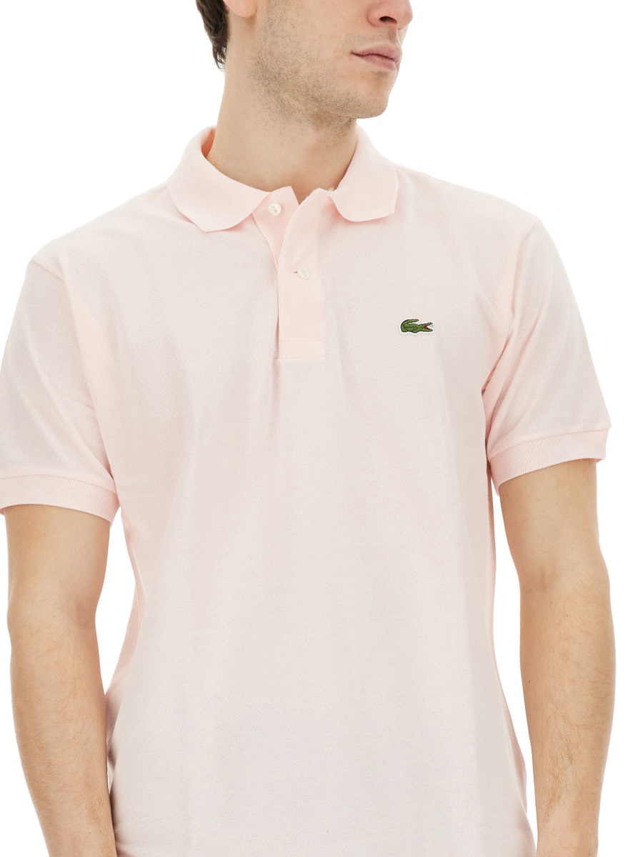 Lacoste POLO WITH LOGO Roze