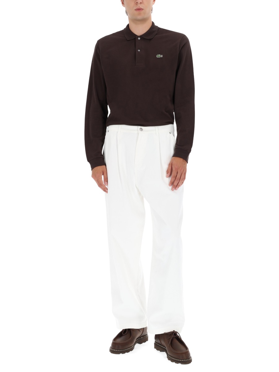 Lacoste POLO WITH LOGO Bruin