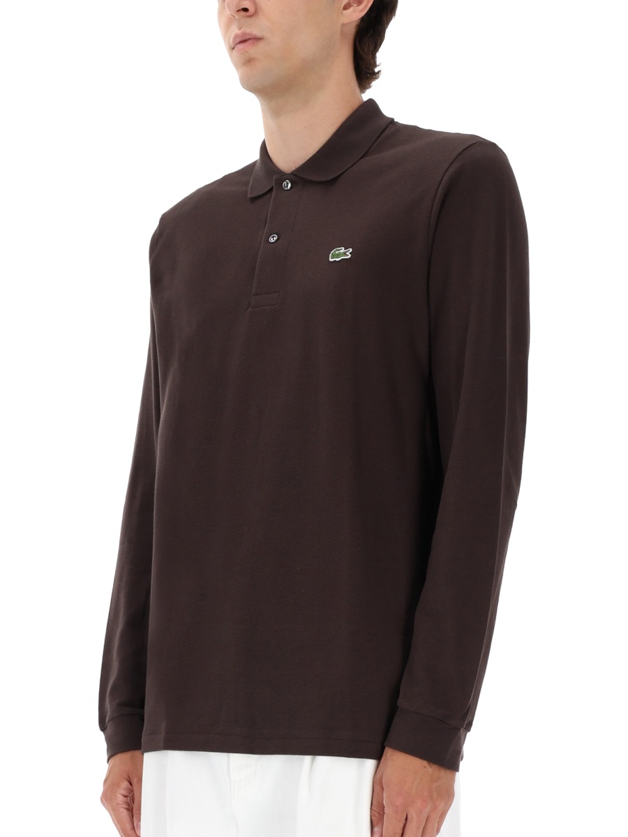 Lacoste POLO WITH LOGO Bruin
