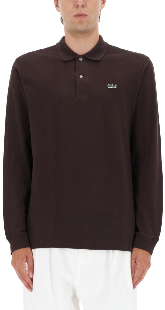 Lacoste POLO WITH LOGO Bruin