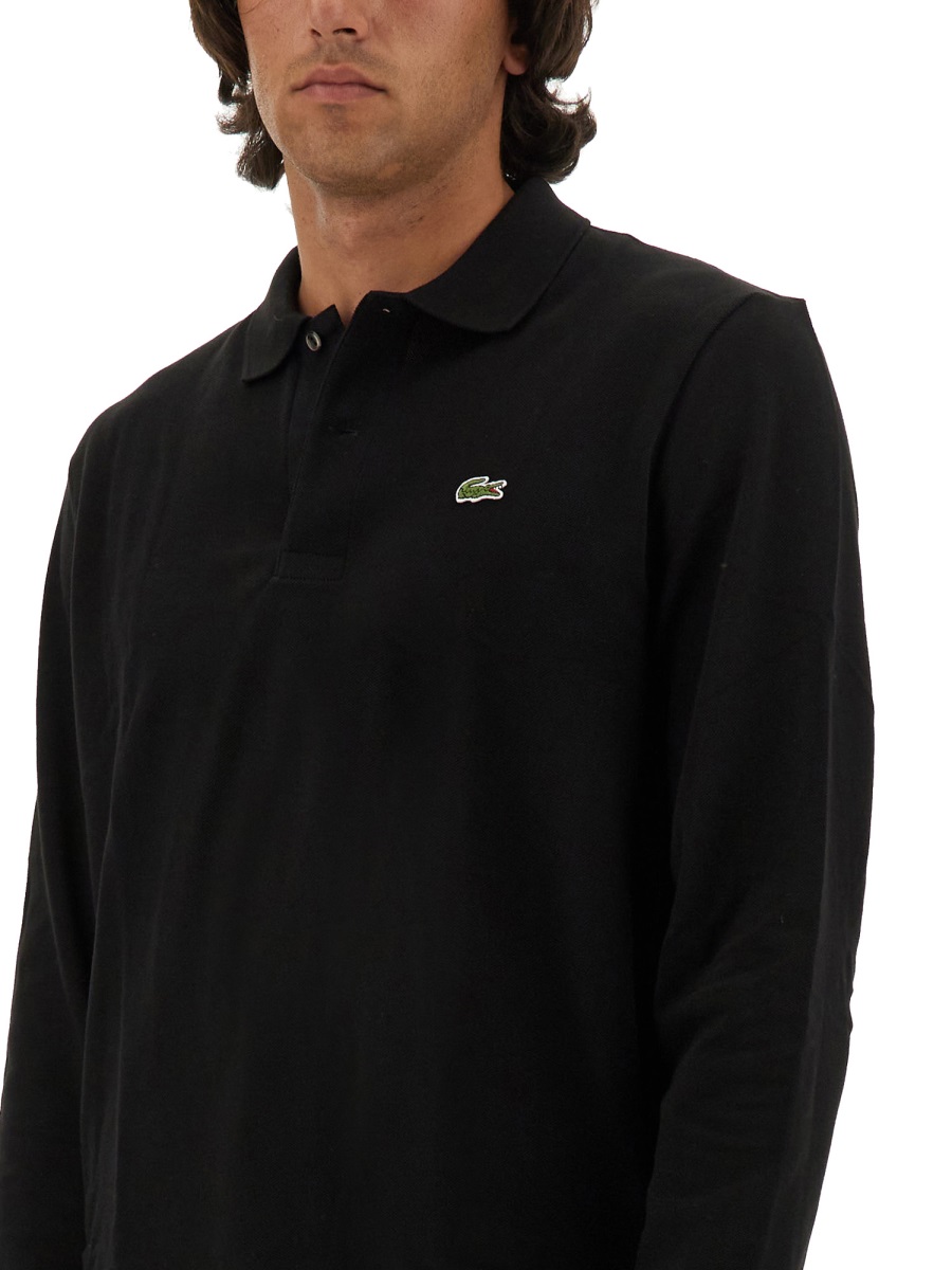 Lacoste POLO WITH LOGO Zwart