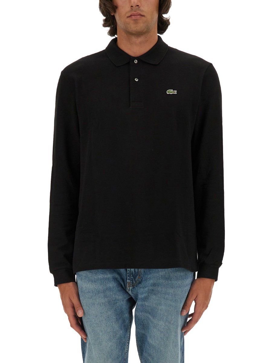 Lacoste POLO WITH LOGO Zwart