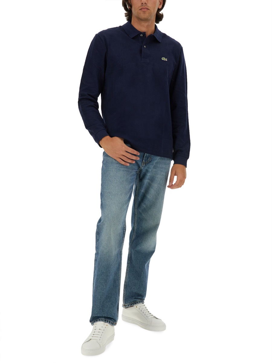 Lacoste POLO WITH LOGO Blauw