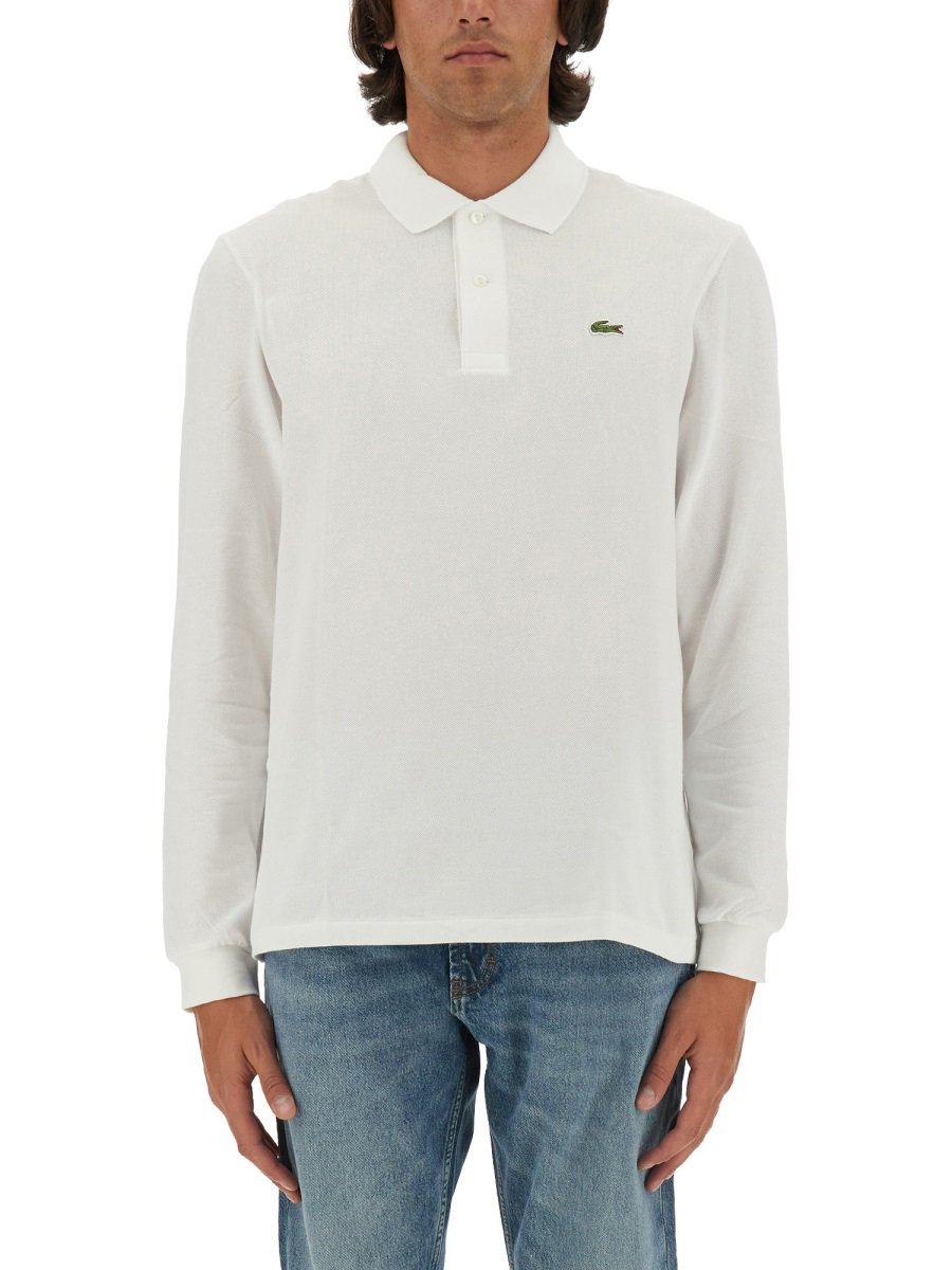 Lacoste POLO WITH LOGO Wit
