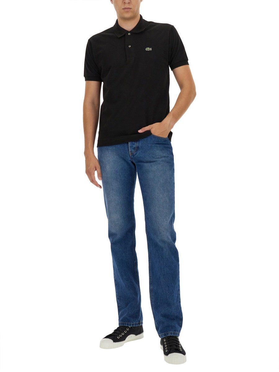 Lacoste POLO WITH LOGO Zwart