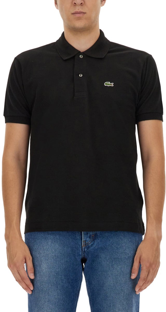Lacoste POLO WITH LOGO Zwart