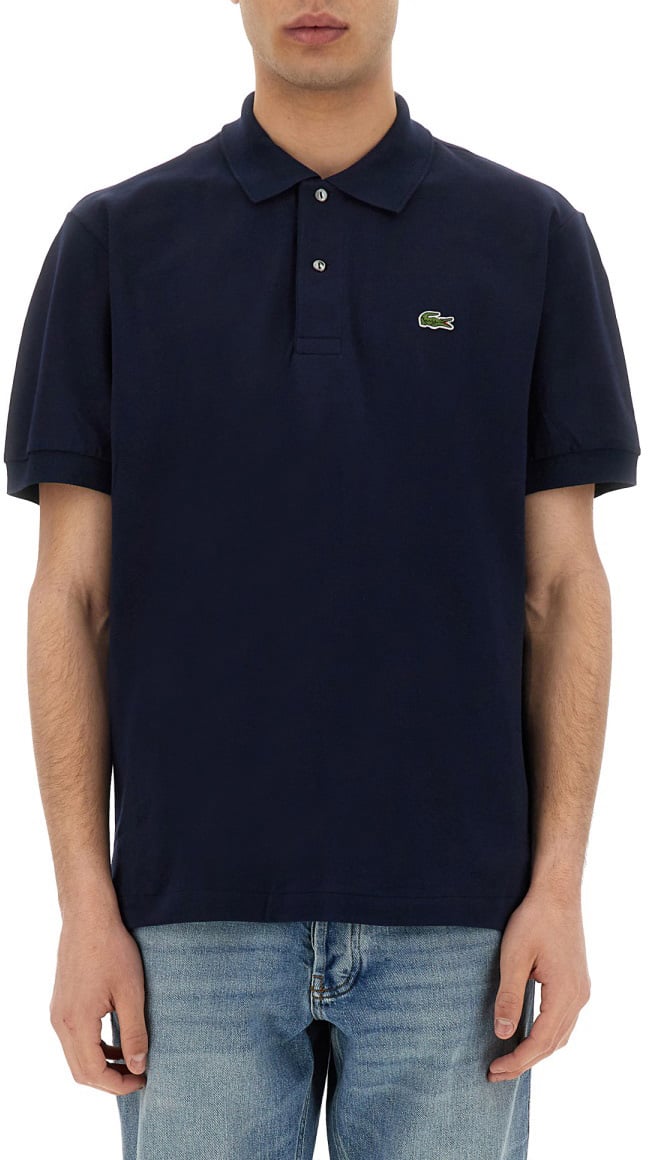 Lacoste POLO WITH LOGO Blauw