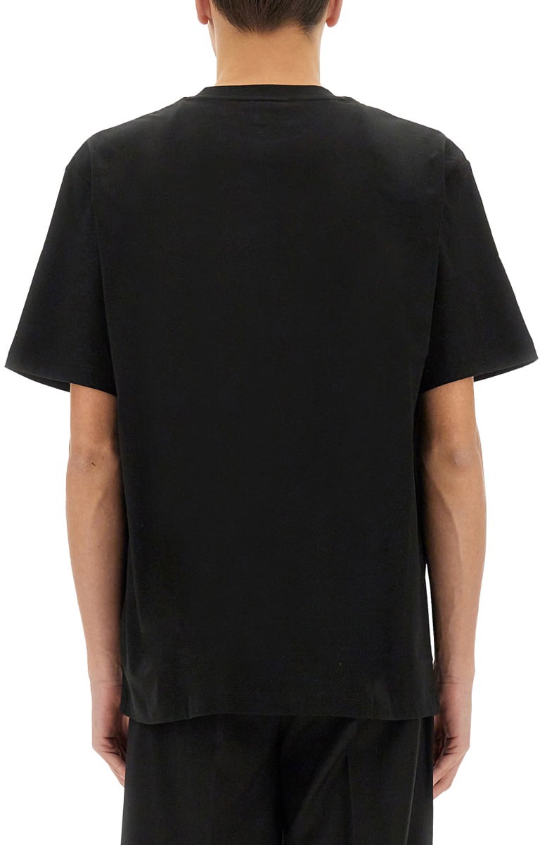 Lacoste COTTON T-SHIRT Zwart