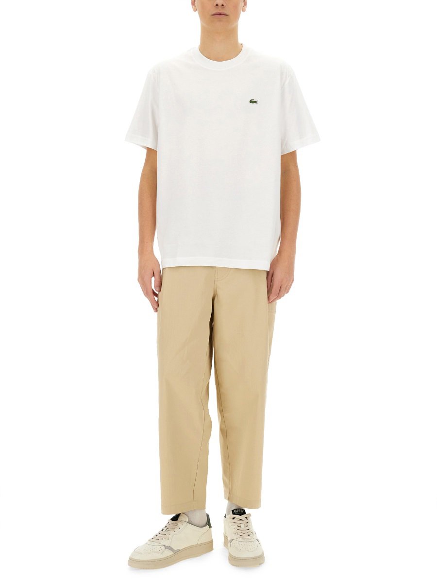 Lacoste COTTON T-SHIRT Wit