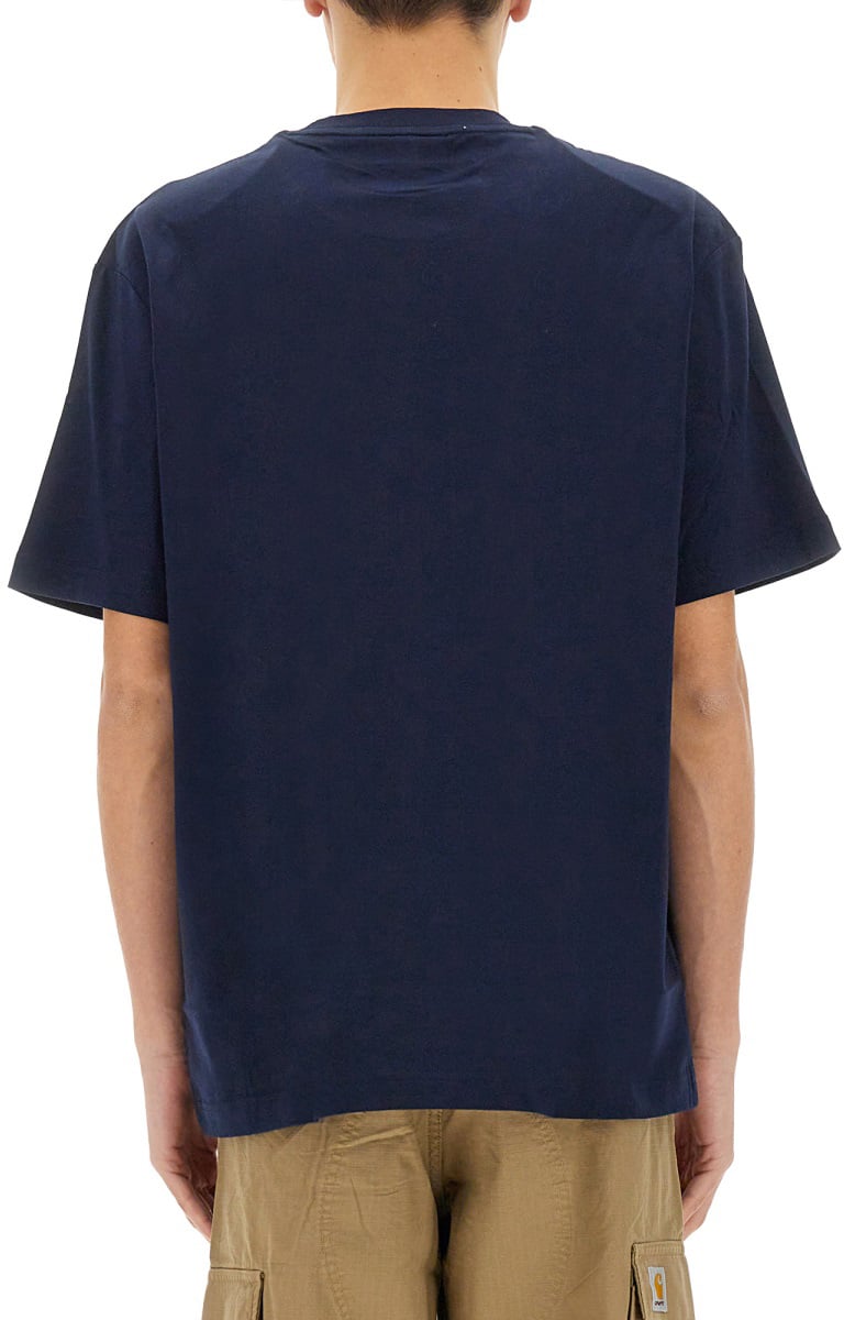 Lacoste COTTON T-SHIRT Blauw