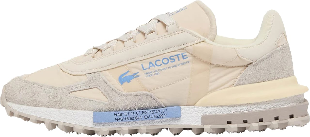 Lacoste Sneakers Naturale Wit