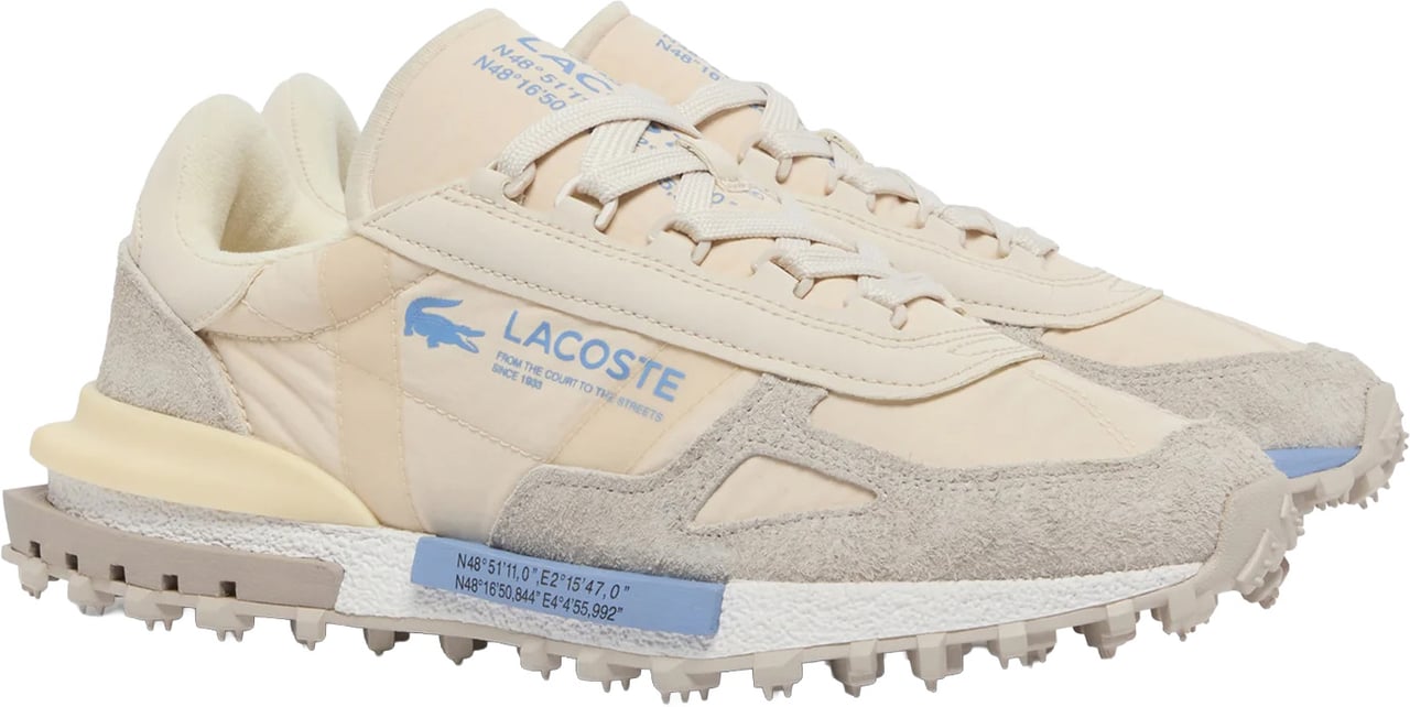 Lacoste Sneakers Naturale Wit