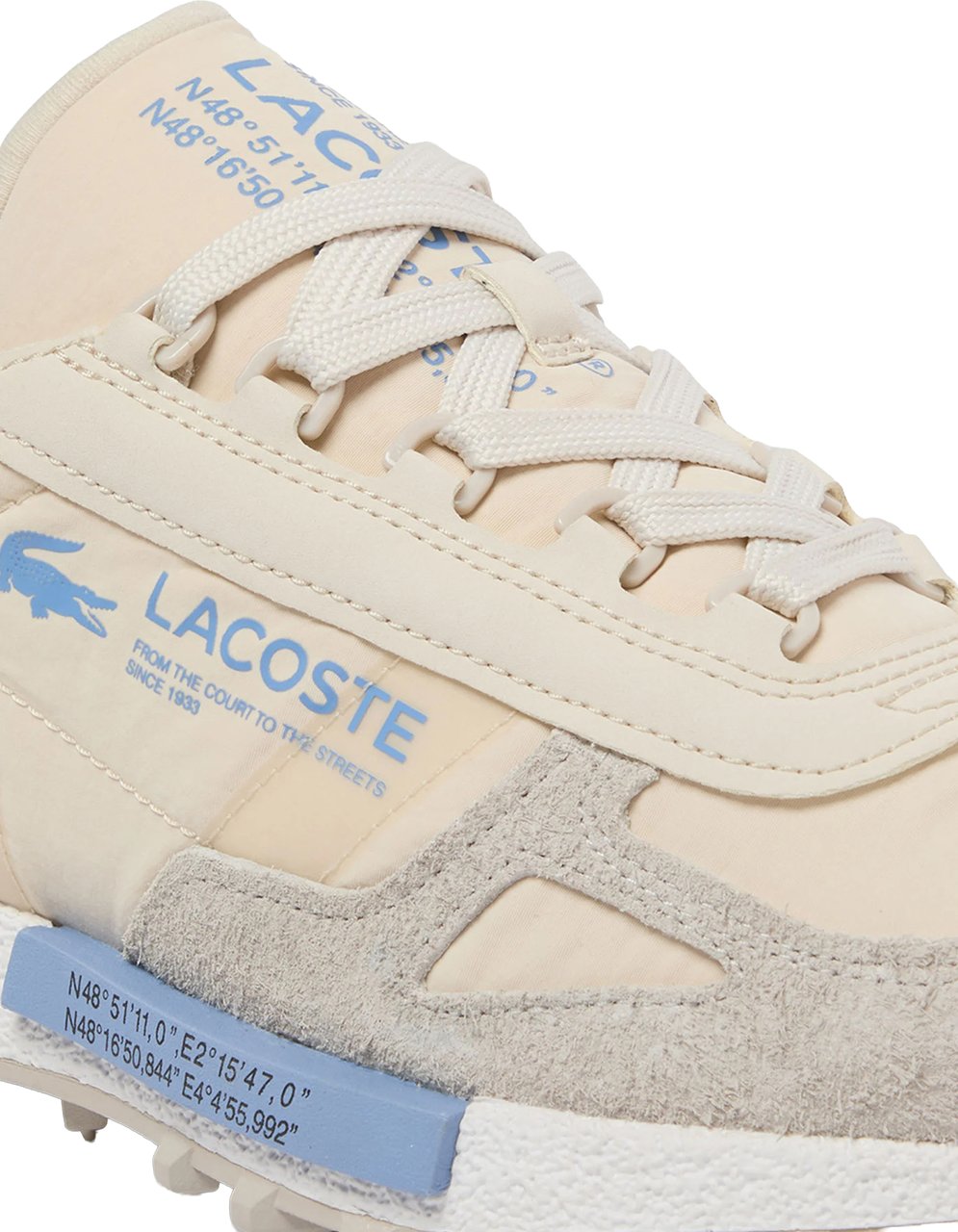Lacoste Sneakers Naturale Wit