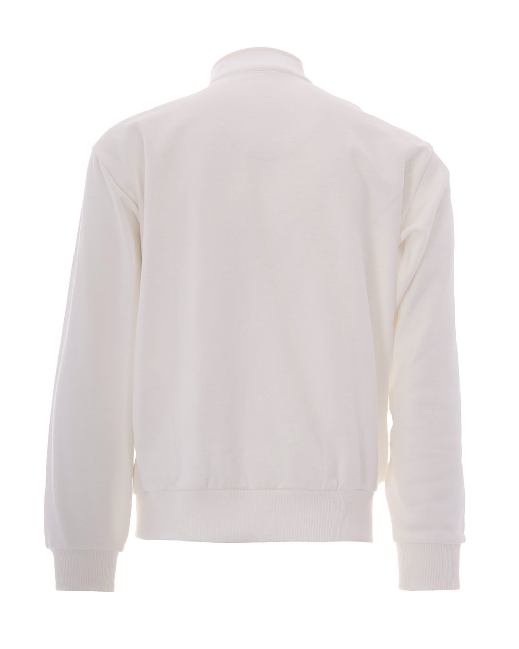 Lacoste Pullover Sweatshirt With High Collar And Embroidered Crocodile Wit