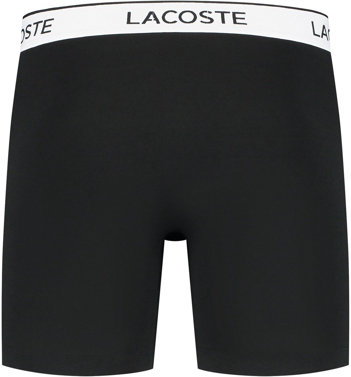 Lacoste Boxer Brief Zwart ( STUKS) Zwart