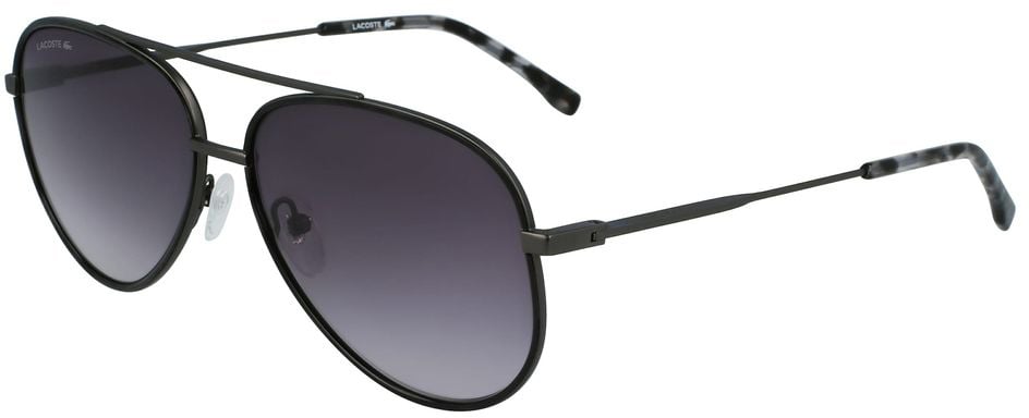 Lacoste Gray Metal Sunglasses Grijs