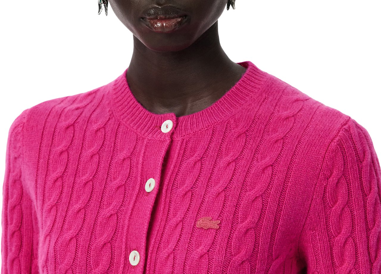 Lacoste Fashion Show Sweater Matea Carmine Roze