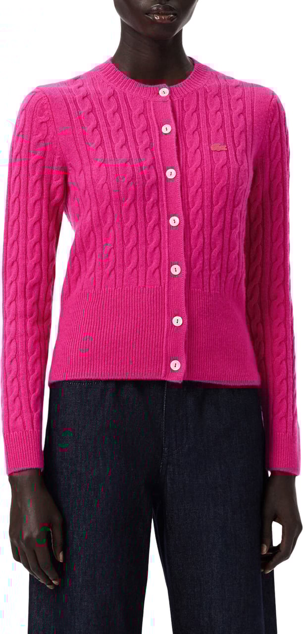 Lacoste Fashion Show Sweater Matea Carmine Roze