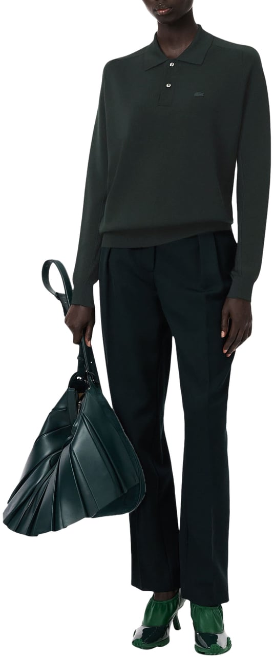 Lacoste Fashion Show Sweater Milo Varech Fonce Groen